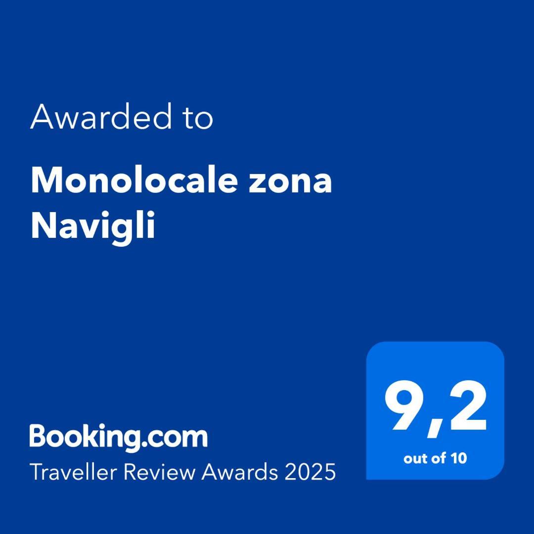 Monolocale Zona Navigli Lägenhet Milano Exteriör bild